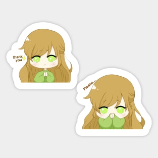 OC Natsumi-chan sticker sheet 2 Sticker